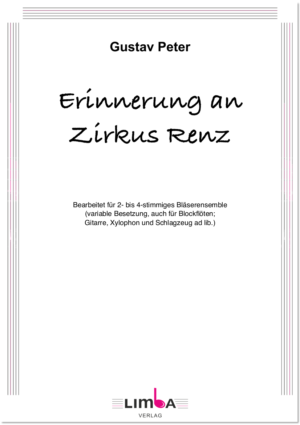 Erinnerung an Zirkus Renz (Bläserensemble)