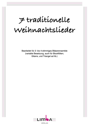 7 traditionelle Weihnachtslieder (Bläserensemble)