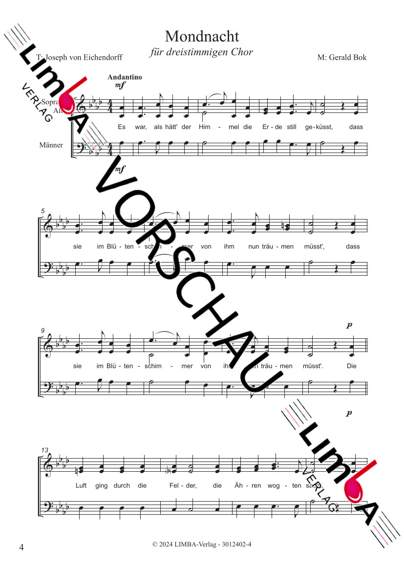 Gerald Bok - Das Chorliederbüchlein (E-Book) – Bild 2