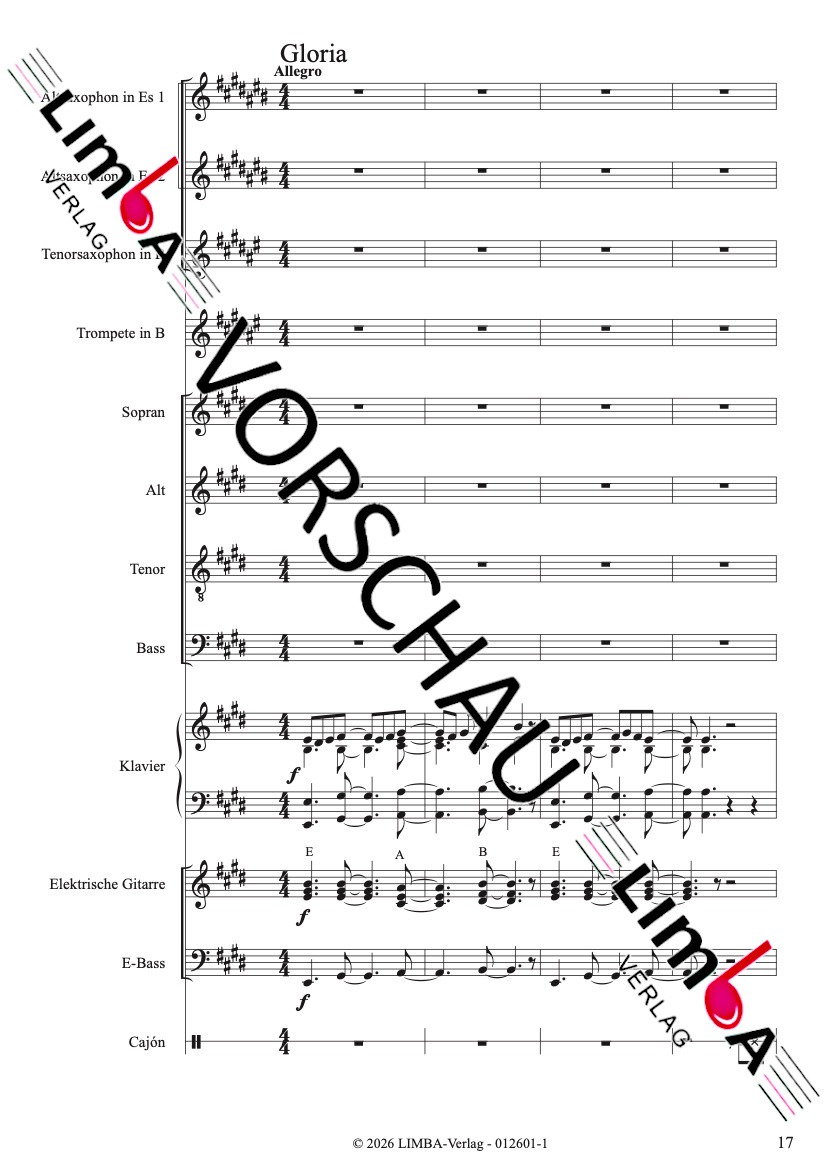 Eberhard Auer - Missa cum Sancto Spiritu (Gesamtpaket) – Bild 3